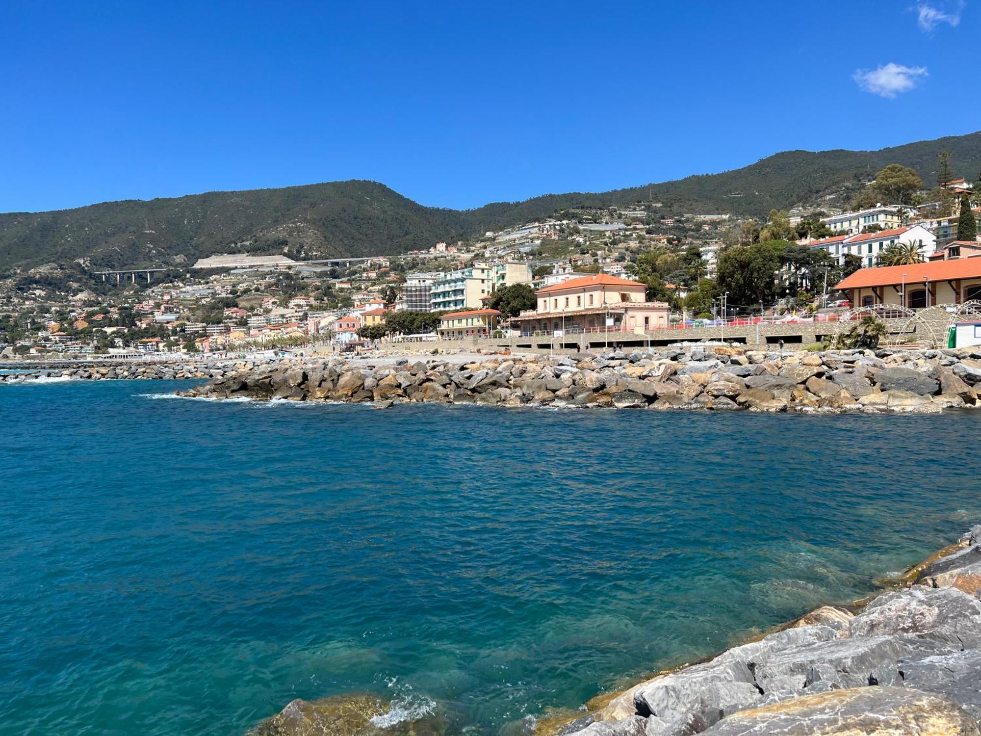 Apartmán La Rosa Dei Venti, Centro Storico, 50 Metri Dalle Spiagge Ospedaletti Exteriér fotografie